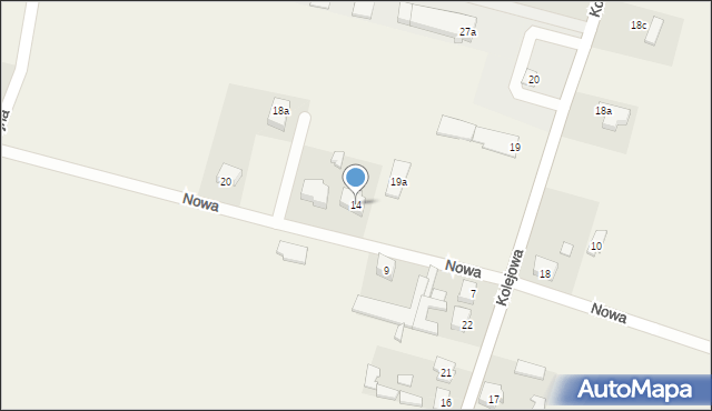 Stoczek, Nowa, 14, mapa Stoczek