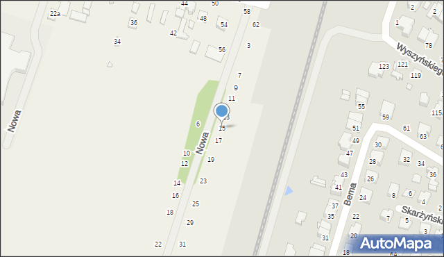 Stojadła, Nowa, 15, mapa Stojadła