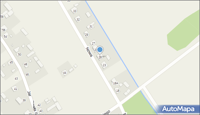 Strachówka, Nowa, 19, mapa Strachówka