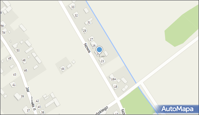 Strachówka, Nowa, 21, mapa Strachówka