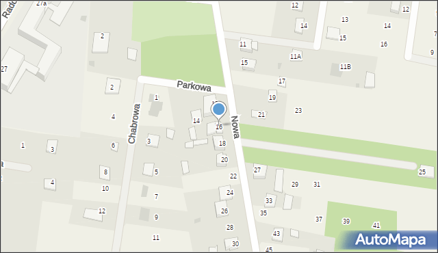 Stromiec, Nowa, 16, mapa Stromiec