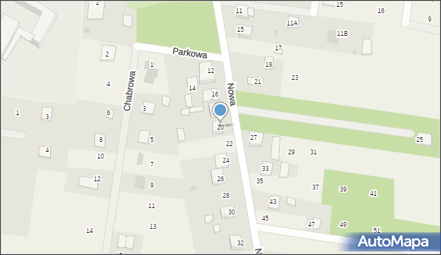 Stromiec, Nowa, 20, mapa Stromiec