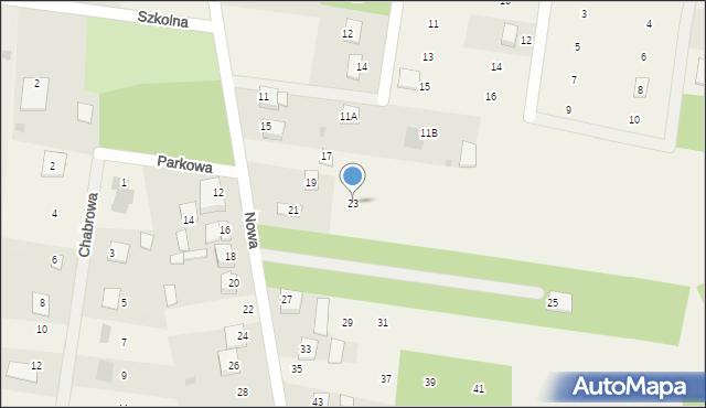 Stromiec, Nowa, 23, mapa Stromiec