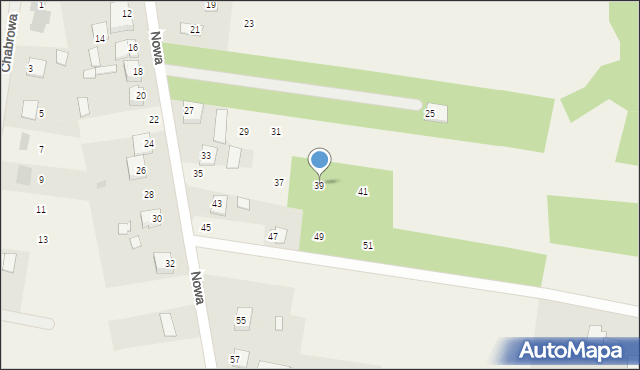 Stromiec, Nowa, 39, mapa Stromiec