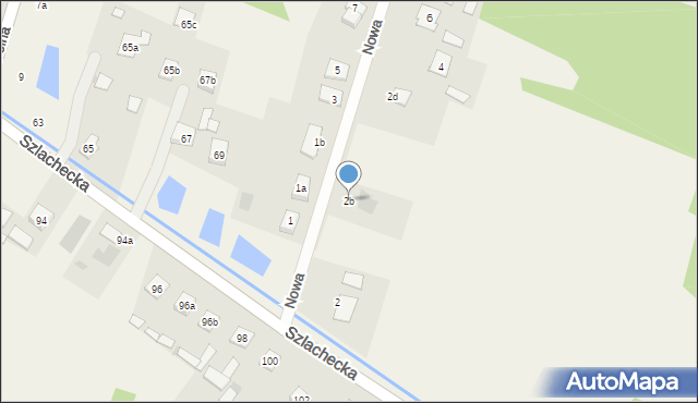 Sucha, Nowa, 2b, mapa Sucha