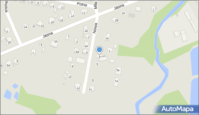 Suchedniów, Nowa, 3, mapa Suchedniów