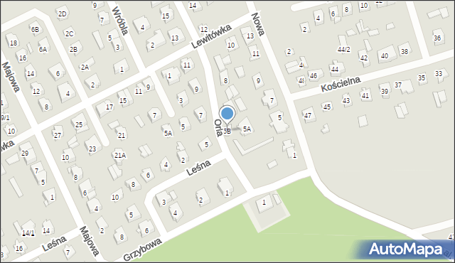 Supraśl, Nowa, 5B, mapa Supraśl