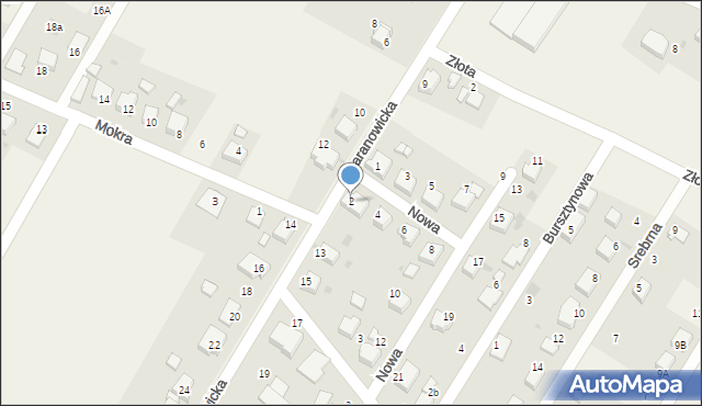 Suszec, Nowa, 2, mapa Suszec