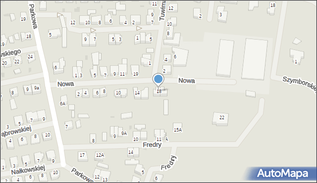 Świdwin, Nowa, 18, mapa Świdwin