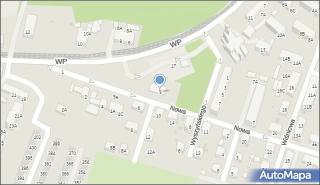 Świętochłowice, Nowa, 3, mapa Świętochłowice