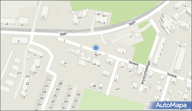 Świętochłowice, Nowa, 5a, mapa Świętochłowice