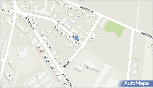 Szamocin, Nowa, 20, mapa Szamocin