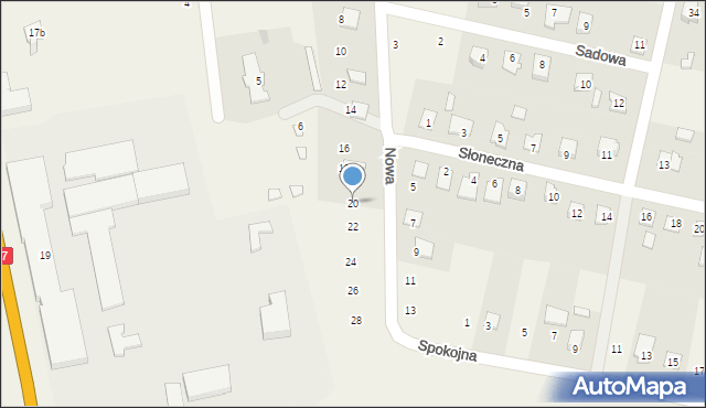 Tarnawatka-Tartak, Nowa, 20, mapa Tarnawatka-Tartak