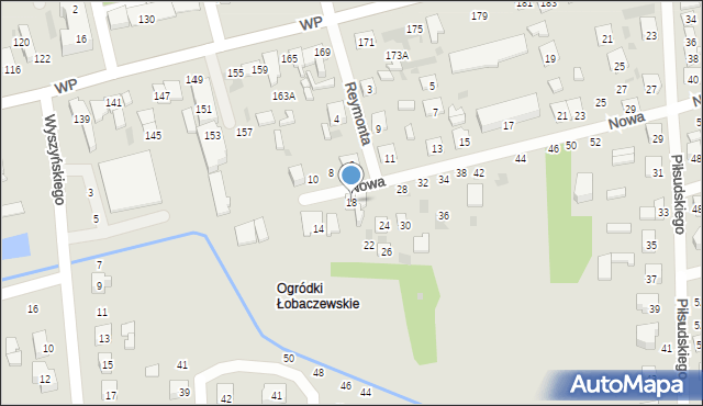 Terespol, Nowa, 18, mapa Terespol