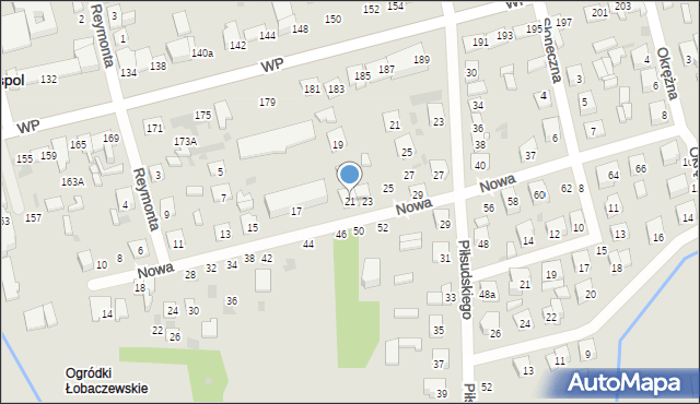 Terespol, Nowa, 21, mapa Terespol