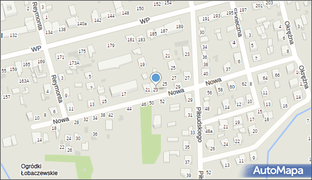 Terespol, Nowa, 23, mapa Terespol