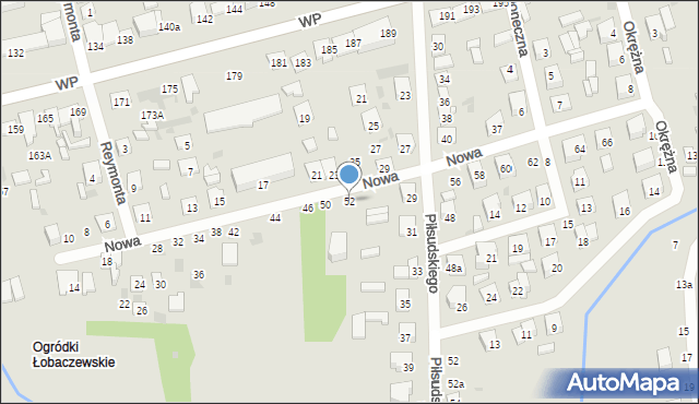 Terespol, Nowa, 52, mapa Terespol