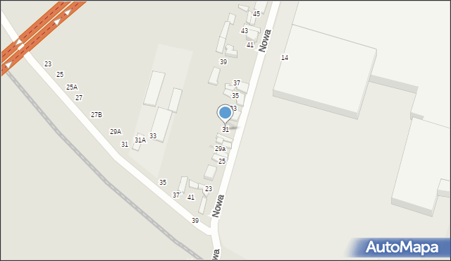 Tomaszów Mazowiecki, Nowa, 31, mapa Tomaszów Mazowiecki