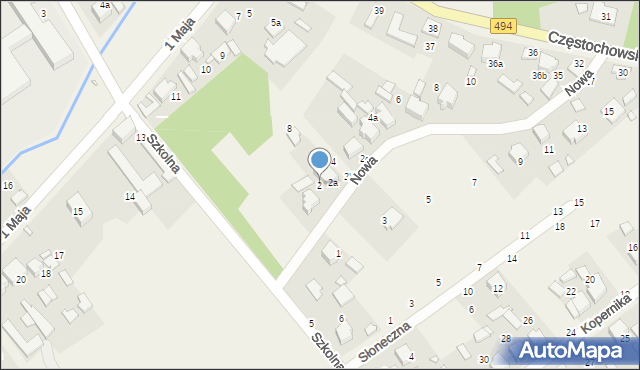 Truskolasy, Nowa, 2, mapa Truskolasy