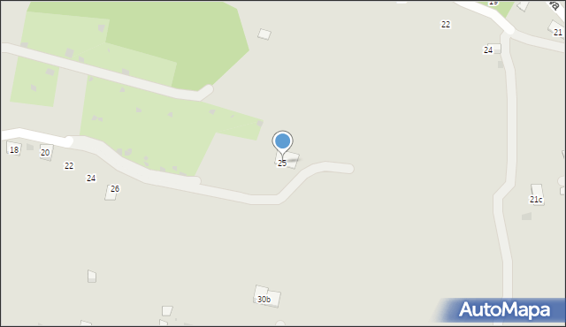 Trzebinia, Nowa, 25, mapa Trzebinia