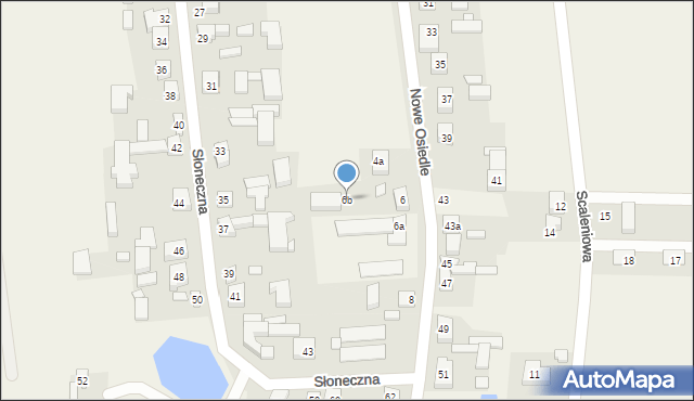 Walichnowy, Nowe Osiedle, 6b, mapa Walichnowy