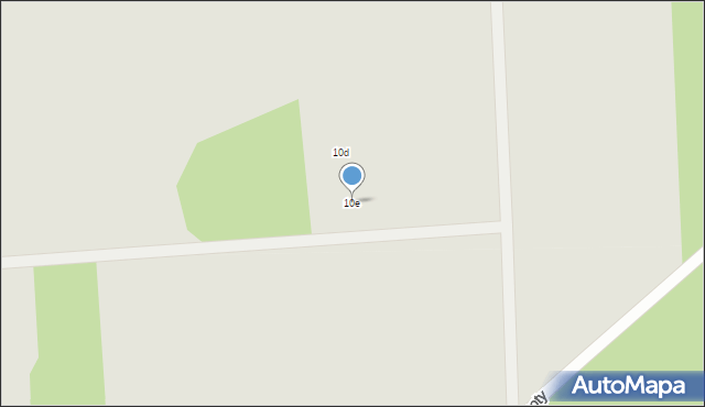 Węgrów, Nowiny, 10e, mapa Węgrów