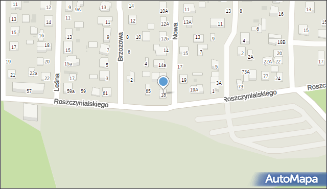Wejherowo, Nowa, 18, mapa Wejherowo