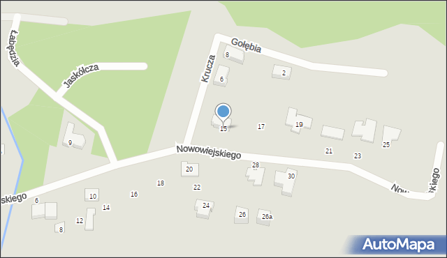 Wejherowo, Nowowiejskiego Feliksa, 15, mapa Wejherowo