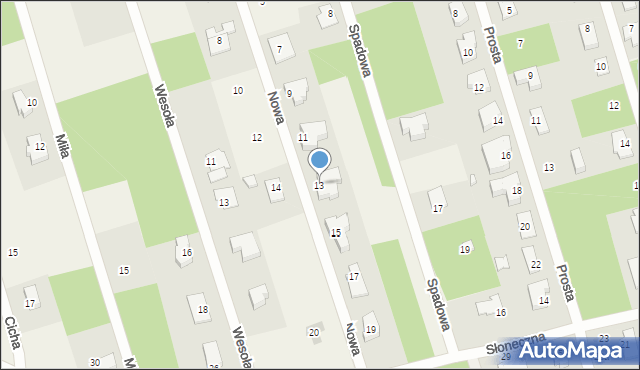 Wierzchowisko, Nowa, 13, mapa Wierzchowisko