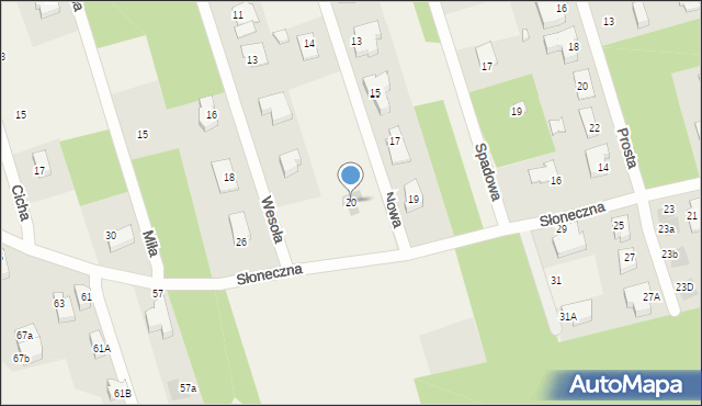 Wierzchowisko, Nowa, 20, mapa Wierzchowisko