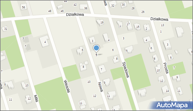 Wierzchowisko, Nowa, 5, mapa Wierzchowisko