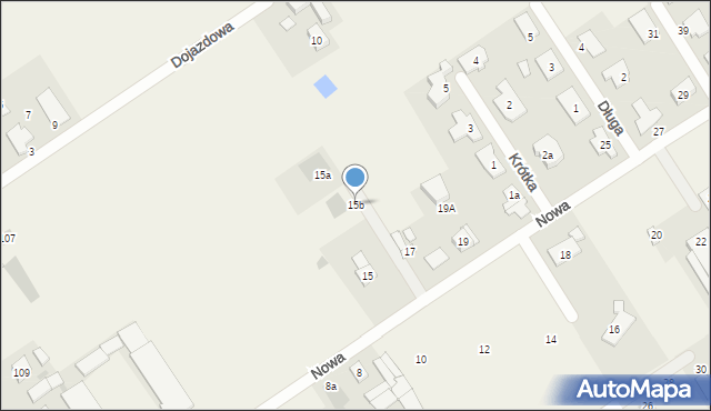 Wilkowice, Nowa, 15b, mapa Wilkowice