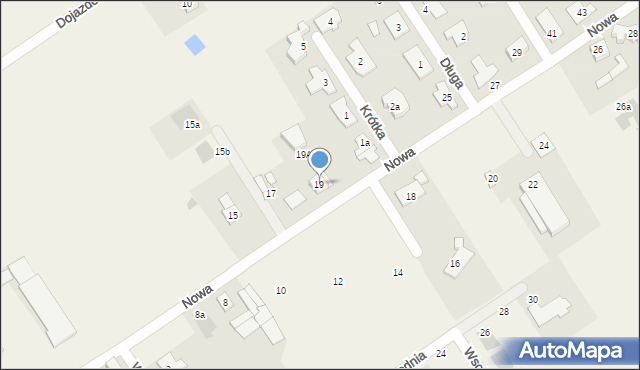 Wilkowice, Nowa, 19, mapa Wilkowice