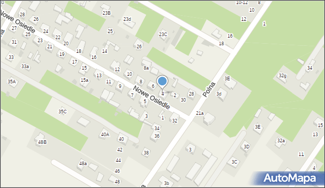 Włodzimierzów, Nowe Osiedle, 4, mapa Włodzimierzów