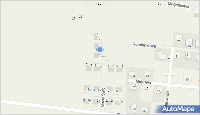 Wojnowice, Nowy Świt, 1, mapa Wojnowice