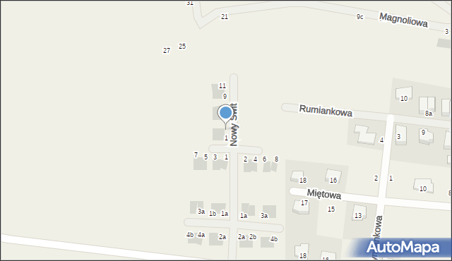 Wojnowice, Nowy Świt, 3, mapa Wojnowice