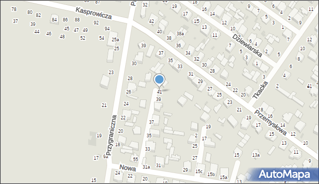 Zgierz, Nowa, 41, mapa Zgierz