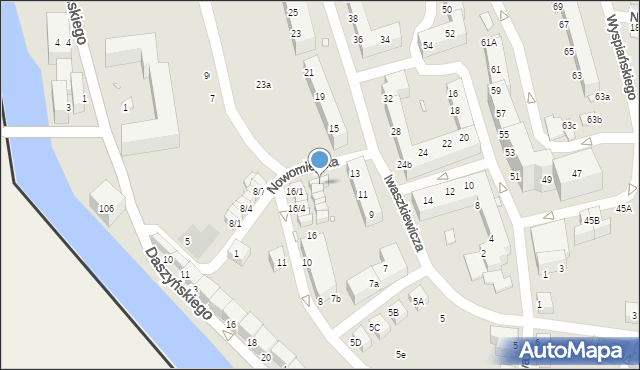 Zgorzelec, Nowomiejska, 16a/1, mapa Zgorzelec