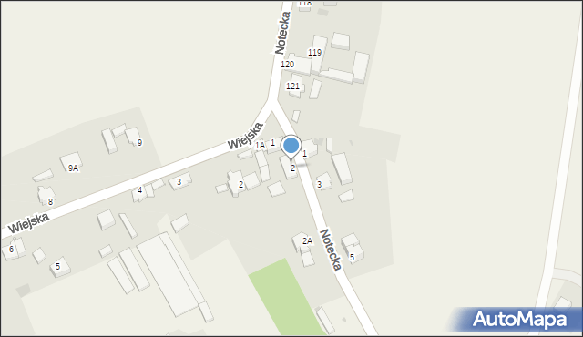 Zwierzyn, Notecka, 2, mapa Zwierzyn