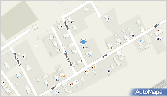 Zwierzyn, Nowa, 7, mapa Zwierzyn