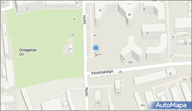 Kraków, Nullo Francesco, płk., 28, mapa Krakowa