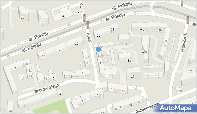 Kraków, Nullo Francesco, płk., 6, mapa Krakowa