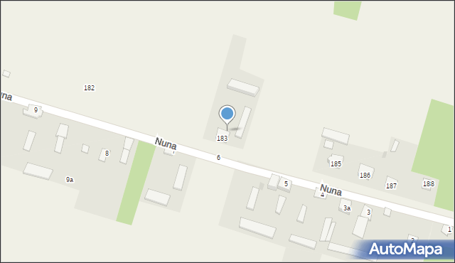 Nuna, Nuna, 184, mapa Nuna