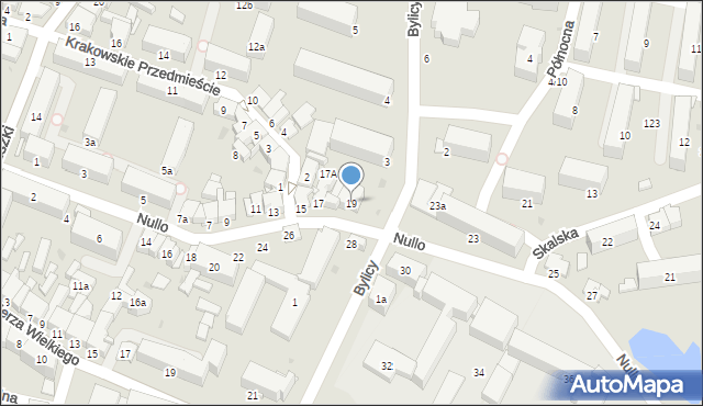 Olkusz, Nullo Francesco, płk., 19, mapa Olkusz