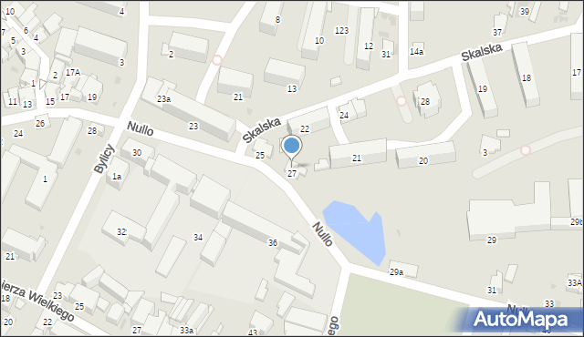 Olkusz, Nullo Francesco, płk., 27a, mapa Olkusz