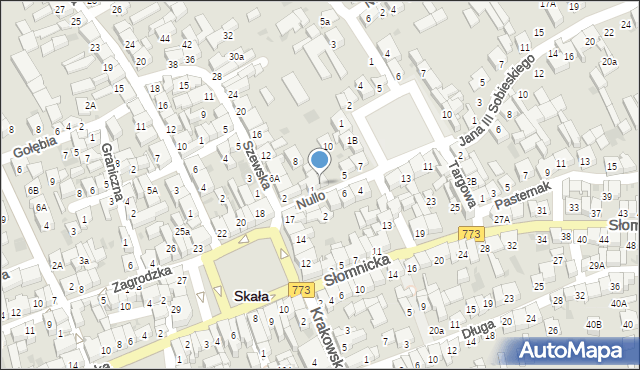 Skała, Nullo Francesco, płk., 3, mapa Skała