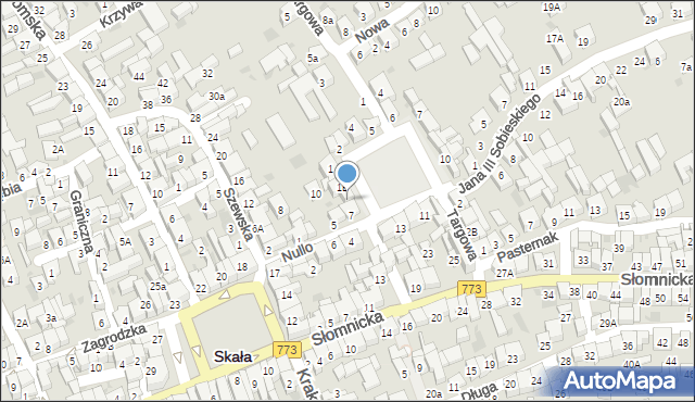 Skała, Nullo Francesco, płk., 7A, mapa Skała