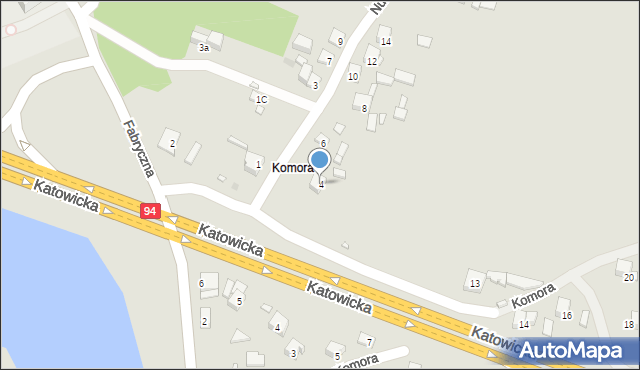 Sławków, Nullo Francesco, płk., 4, mapa Sławków