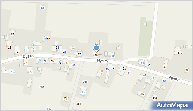 Goświnowice, Nyska, 29, mapa Goświnowice