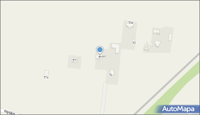 Goświnowice, Nyska, 57, mapa Goświnowice